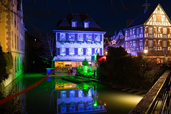 COLMAR DECEMBER 29 2015. Petite Venise, France, Europe — ストック写真