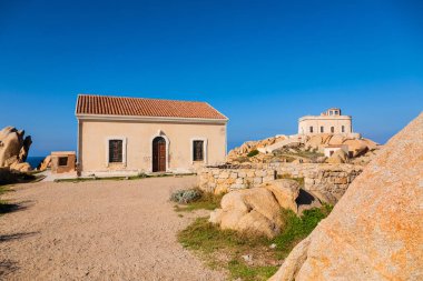 Deniz feneri Capo Testa, Sardunya, İtalya