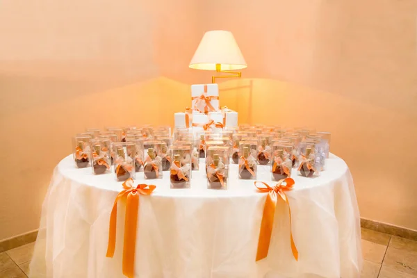 Beautiful wedding favors — Stock Photo, Image