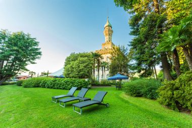 Lüks Villa Crespi Lake Orta, Piedmont İtalya üzerinde