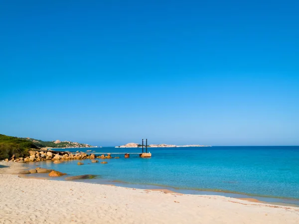 Sardinien beach, Marmorata, Santa Teresa, Italien. — Stockfoto