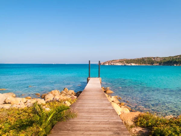 Sardinien strand, marmorata, santa teresa, italien. — Stockfoto