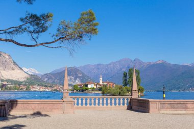 Lake Maggiore balıkçı Adası, Stresa İtalya
