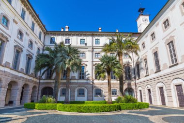 Lake Maggiore, ada Bella, Borromeo Sarayı; Stresa. İtalya