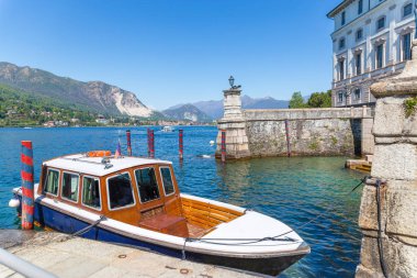 Lake Maggiore, ada Bella, Borromeo Sarayı; Stresa İtalya
