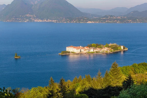Lago Maggiore, ön Bella, Stresa Italien — Stockfoto