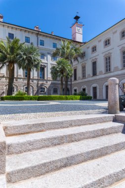 Lake Maggiore, ada Bella, Borromeo Sarayı; Stresa İtalya