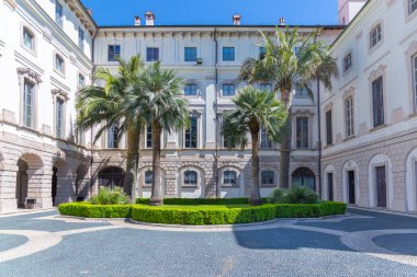 Lake Maggiore, ada Bella, Borromeo Sarayı; Stresa İtalya