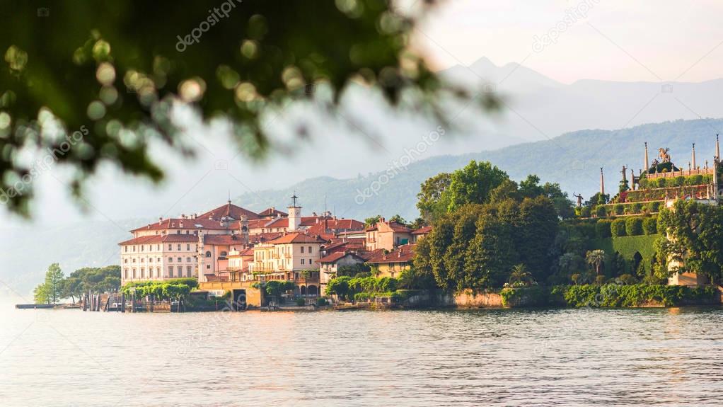 Lake Maggiore, Island Bella, Borromeo Palace; Stresa italy