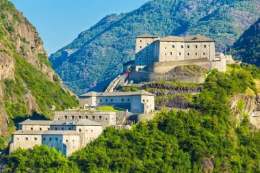 Fort Bard, Aosta Vadisi, İtalya