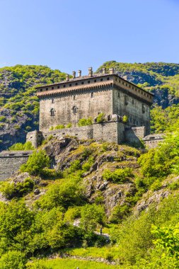 VERRES Kalesi, Aosta Vadisi, Kuzey İtalya