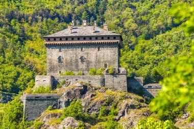 VERRES Kalesi, Aosta Vadisi, Kuzey İtalya