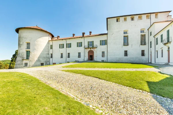Masino hrad v regionu Piemont, Itálie — Stock fotografie