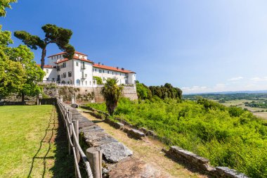 Masino kale Piedmont bölgesinde, İtalya