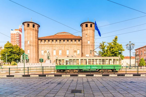 Castle square Turin, Piedmont, İtalya