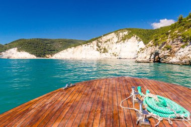 Vignanotica beach, Apulia İtalya
