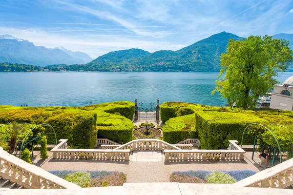 Villa Carlotta en Tremezzo en el lago Como Italia . — Foto de Stock