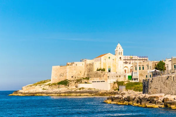 Vieste view, Apulia, south Italy — стоковое фото