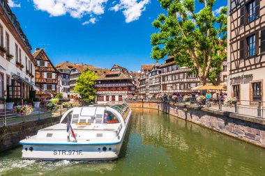 22 Haziran 2012. Petite France bölgesi, Strasbourg, Fransa