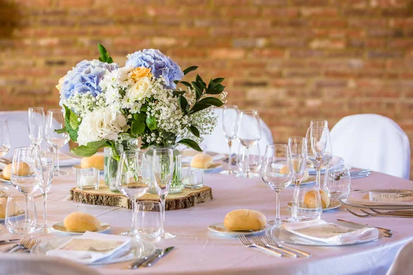 Hochzeitstische — Stockfoto