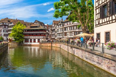 22 Haziran 2012. Petite France bölgesi, Strasbourg, Fransa