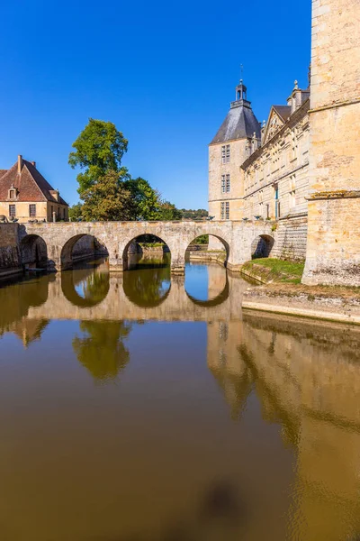 September 2019 Sully Slott Bourgogne Frankrike — Stockfoto