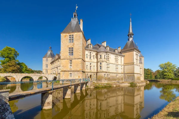 Setembro 2019 Castelo Sully Burgundy Francia Fotografia De Stock