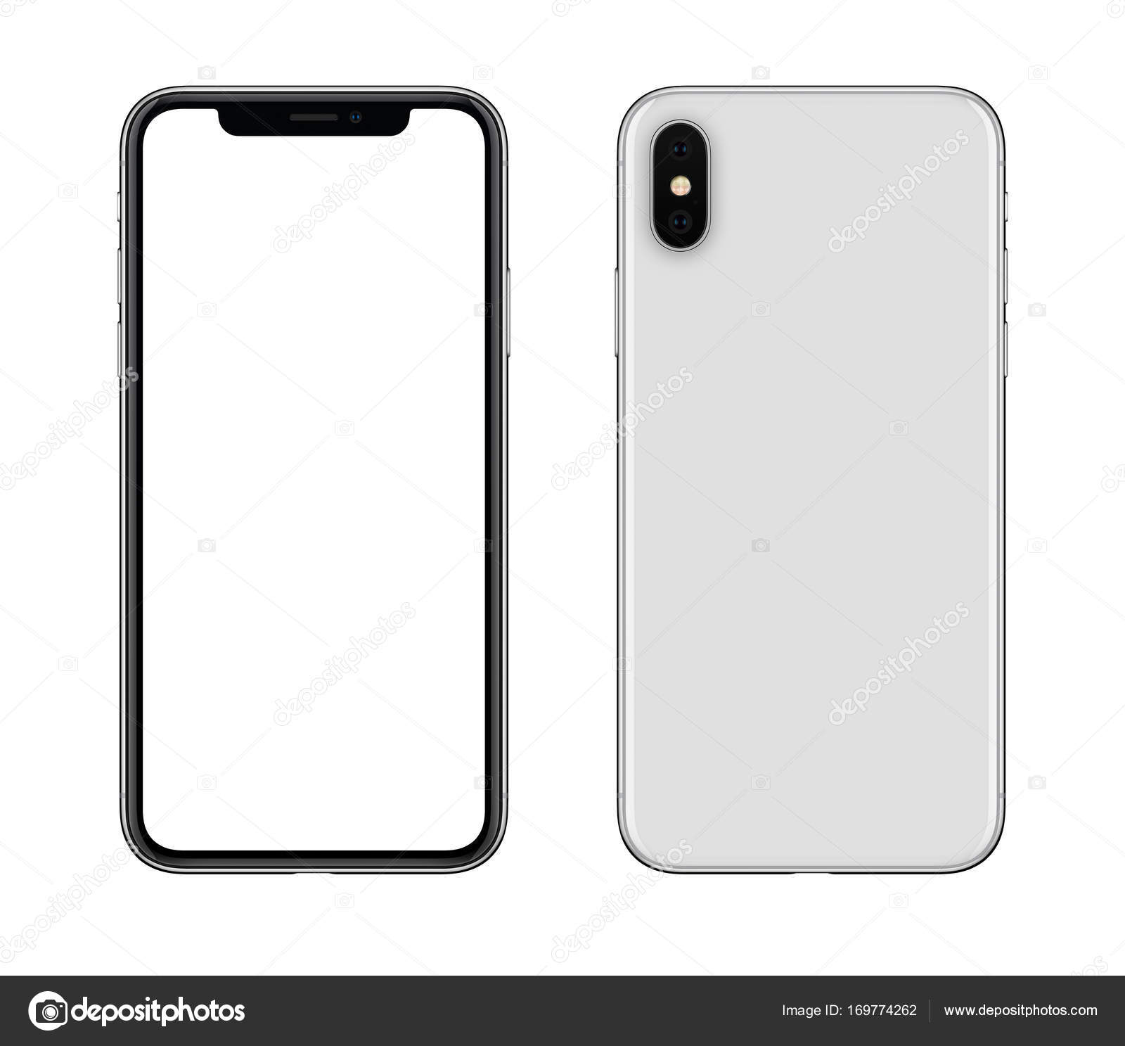 Nueva York, Los E.E.U.U. - 22 De Agosto De 2018: Nuevo IPhone X 10 De Apple  Del Vector Del Sistema Realista Común Del Ejemplo Mof Fotografía editorial  - Ilustración de modelo, teléfono: 124586062