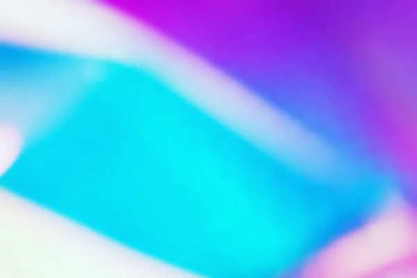 Голографічний ультрафіолетовий неоновий абстрактний нефокусний фон — стокове фото