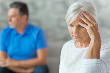 Mature Couple In Quarrel