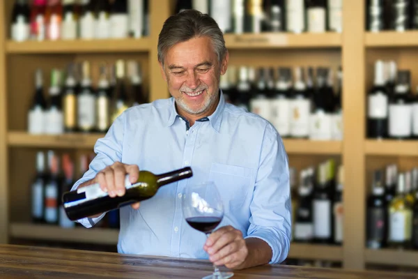 Wine Shop Owner — Stock fotografie
