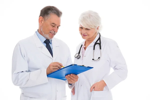 Male and female doctors — Stock Photo, Image