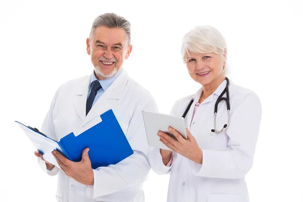 Male and female doctors — Stock Photo, Image