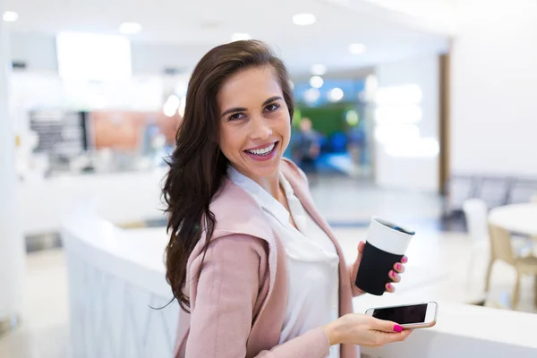 Woman Shopping Mall — Stock Photo, Image