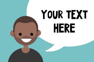 Metninizi buraya. Kavramsal çizimi. Genç bla portresi