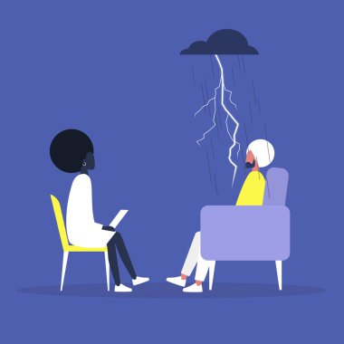 Psikoterapi danışmanlığı, bir doktorla... 