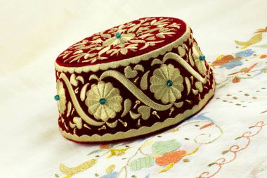 Ulusal Kırım Tatar kadın headdress