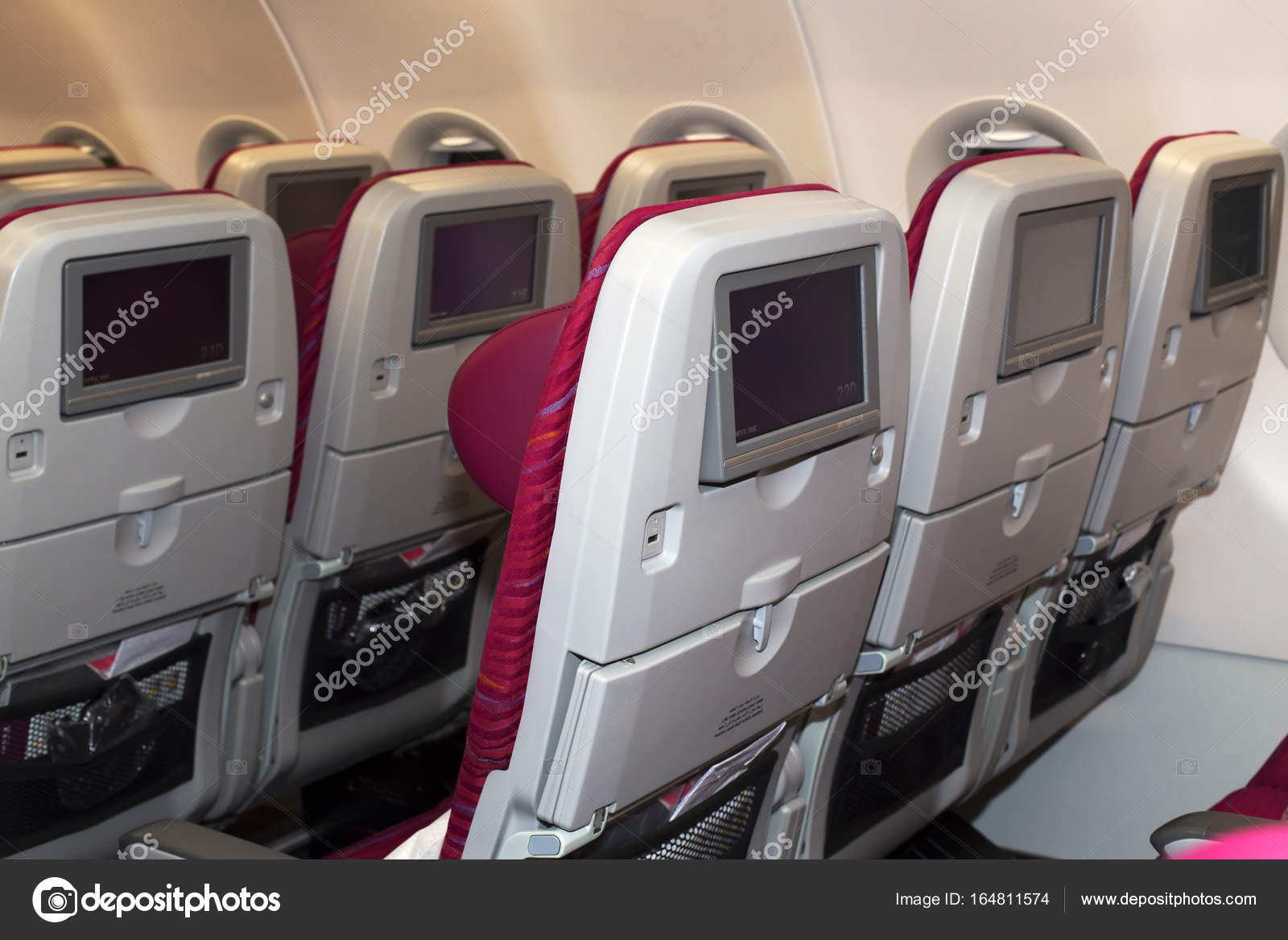 Qatar Airways Airbus A320 Sitze Der Economy Class