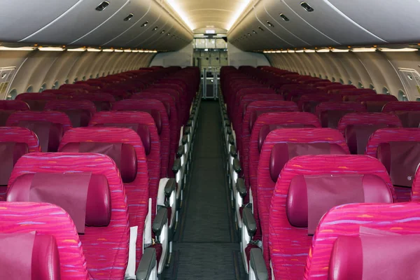 Qatar Airways Airbus A320 classe economica posti — Foto Stock