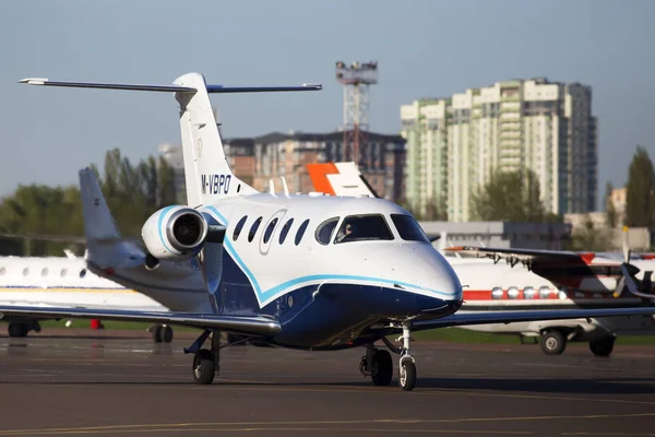 Kiev Ucraina Aprile 2014 Vbpo Raytheon 390 Premier Business Aircraft — Foto Stock