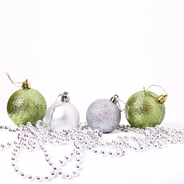 Bolas de Natal brilhantes Imagens Royalty-Free