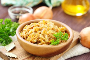 Kızarmış lahana Komposto