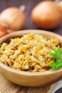 Kızarmış lahana Komposto