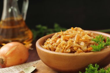 Kızarmış lahana Komposto