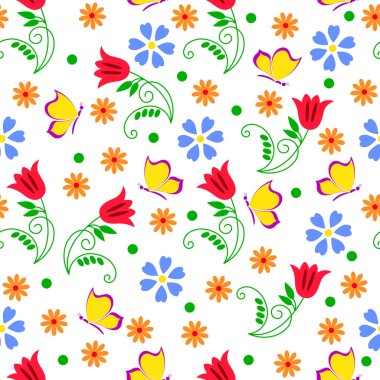 Yaz Dikişsiz arka plan