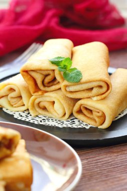süzme peynir ile rulo kek