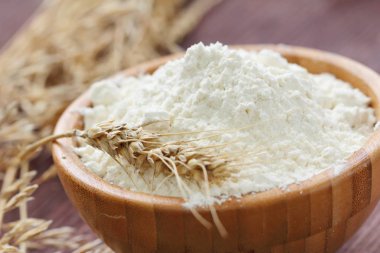 Kase tahıl kulakları ile un