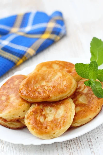 Panquecas para pequeno-almoço — Fotografia de Stock