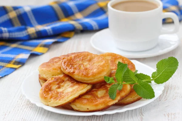 Pfannkuchen zum Frühstück — Stockfoto