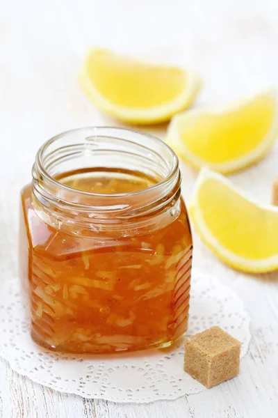 Confiture de citron en pot — Photo